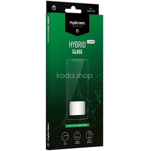 Telekom T Tablet 5G (10.36), Kijelzővédő fólia, ütésálló fólia, Tempered Glass (edzett üveg), MyScreen Protector, Hybridglass Lite, Clear