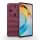Huawei Honor Magic 6 Lite / X9b / X50, Szilikon tok, közepesen ütésálló, 3D minta, bordó