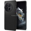 OnePlus 12, Szilikon tok, Spigen Liquid Air, háromszög minta, fekete