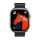Apple Watch 4-6, SE, SE (2022) (38 / 40 mm) / Watch 7-9 (41 mm) / Watch 10 (42 mm), fém pótszíj, mágneses zár, milánói stílus, Hoco AS101, fekete