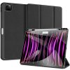 Apple iPad Pro 13 (2024), mappa tok, Smart Case, érintőceruza tartó, Dux Ducis Domo, fekete