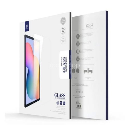 Apple iPad Air 11 (2024 / 2025), Kijelzővédő fólia, ütésálló fólia, Tempered Glass (edzett üveg), Dux Ducis, Clear