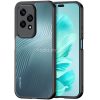 Huawei Honor 200 Lite, Műanyag hátlap védőtok + szilikon keret, hullám minta, Dux Ducis Aimo, áttetsző/fekete
