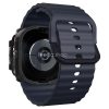 Samsung Galaxy Watch Ultra (47mm) SM-L705, Szilikon védőkeret, ütésálló, szíj nélkül, Spigen Rugged Armor, fekete