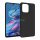 Motorola Moto G75, Szilikon tok, fekete