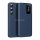 Samsung Galaxy S22 Ultra 5G SM-S908, Oldalra nyíló tok, hívás mutatóval, kártyatartóval, Smart View Cover, sötétkék