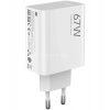 Hálózati töltő adapter, 67W, USB aljzat, gyorstöltés, Xiaomi Hypercharger, fehér, gyári