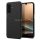 Samsung Galaxy A26 5G SM-A266B, Szilikon tok, Spigen Liquid Air, háromszög minta, fekete