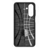Samsung Galaxy A26 5G SM-A266B, Szilikon tok, Spigen Liquid Air, háromszög minta, fekete