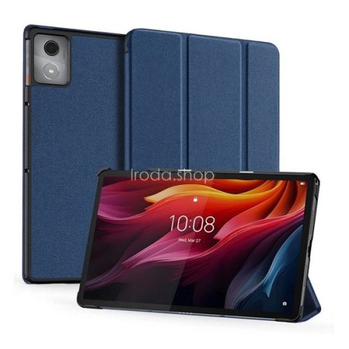 Lenovo Tab K11 Plus (11.45) TB-352, mappa tok, Trifold, Dux Ducis Domo, fekete