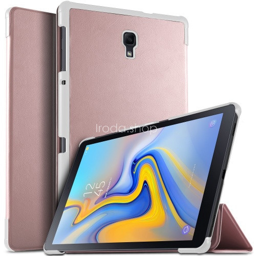 Samsung Galaxy Tab A 10.5 (2018) SM-T590 / T595, mappa tok, Trifold, vörösarany