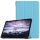 Samsung Galaxy Tab A 10.5 (2018) SM-T590 / T595, mappa tok, Trifold, világoskék