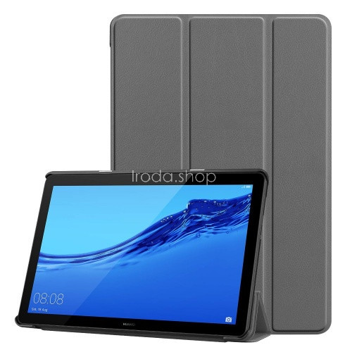 Huawei Mediapad T5 10 (10.1), mappa tok, Trifold, szürke