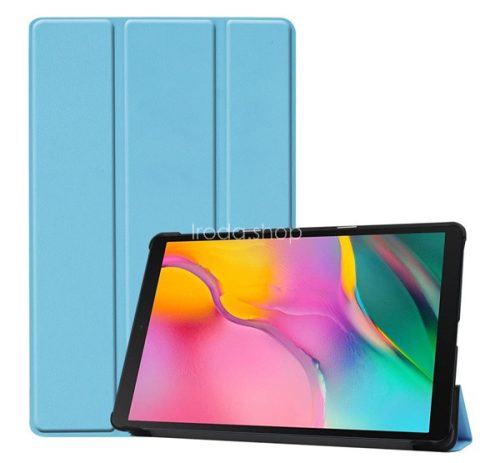 Samsung Galaxy Tab A 10.1 (2019) SM-T510 / T515, mappa tok, Trifold, világoskék