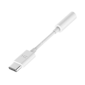   Adapter, USB Type-C - 3.5 mm jack átalakító, Xiaomi ZMI, gyári, fehér