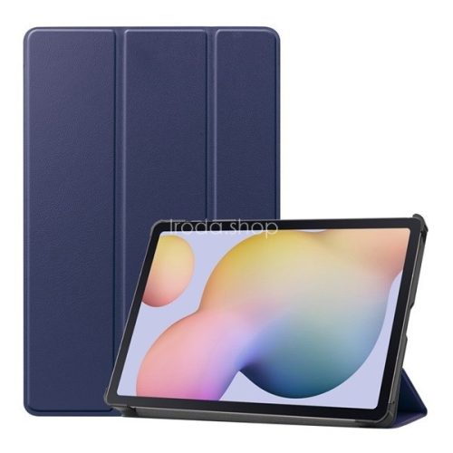 Samsung Galaxy Tab S7 11.0 / Tab S8 11.0, mappa tok, Trifold, sötétkék