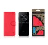 Xiaomi Redmi 14C / Poco C75, Oldalra nyíló tok, stand, kártyatartóval, csatos, Tactical Field Notes, piros