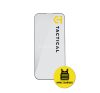 Apple iPhone 16 Pro Max, Kijelzővédő fólia, ütésálló fólia (az íves részre is!), Tempered Glass (edzett üveg), segéd kerettel, Tactical Impact Barrier, fekete