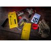 Apple iPhone 16 Pro Max, Kijelzővédő fólia, ütésálló fólia (az íves részre is!), Tempered Glass (edzett üveg), segéd kerettel, Tactical Impact Barrier, fekete