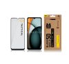 Xiaomi Redmi A3, Kijelzővédő fólia, ütésálló fólia (az íves részre is!), Tempered Glass (edzett üveg), Full Glue, Tactical Glass Shield 5D, fekete