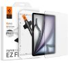 Apple iPad Air 13 (2024 / 2025), Kijelzővédő fólia, Matt, Spigen Paper Touch Ez Fit, Clear Prémium