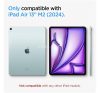 Apple iPad Air 13 (2024 / 2025), Kijelzővédő fólia, Matt, Spigen Paper Touch Ez Fit, Clear Prémium