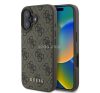 Guess 4G Classic Apple iPhone 16 Plus hátlap tok, barna