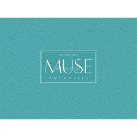   Vázlatfüzet, A5+, akvarell, 300 g, 15 lap, SHKOLYARYK "Aquarelle Muse"