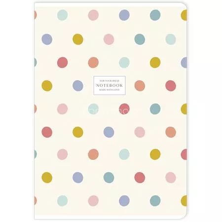 Füzet, tűzött, A4, kockás, 40 lap, SHOLYARYK "Notebook", vegyes