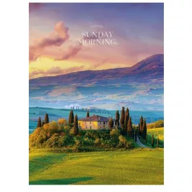   Füzet, tűzött, A4, kockás, 40 lap, SHKOLYARYK "Sunday Morning", vegyes