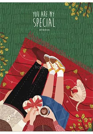 Füzet, tűzött, A5, vonalas és sima, 2x40 lap, SHKOLYARYK "Twin Book Special"