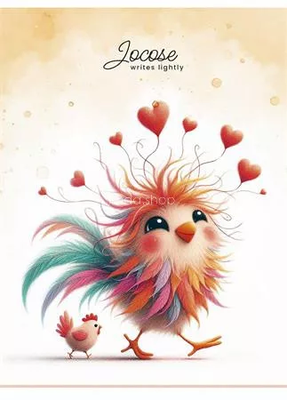 Füzet, tűzött, A5, kockás, 48 lap, SHKOLYARYK "Writes lightly", vegyes