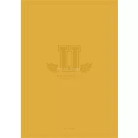   Füzet, tűzött, A4, kockás, 60 lap, SHKOLYARYK "University International", vegyes