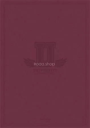 Füzet, tűzött, A4, kockás, 60 lap, SHKOLYARYK "University International", vegyes