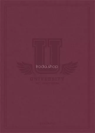 Füzet, tűzött, A5, kockás, 60 lap, SHKOLYARYK "University International", vegyes