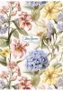 Füzet, tűzött, A4, kockás, 80 lap, SHKOLYARYK "Flowers and plants", vegyes