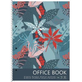   Spirálfüzet, A4+, vonalas, 80 lap, SHKOLYARYK "Forest", vegyes