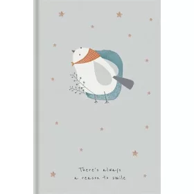   Jegyzetfüzet, A6, kockás, 80 lap, SHKOLYARYK "Reason to smile", vegyes