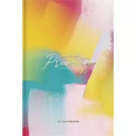   Jegyzetfüzet, A5, vonalas, 80 lap, SHKOLYARYK "Priority"