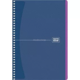   Spirálfüzet, A5, kockás, 80 lap, SHKOLYARYK "Notebook", vegyes