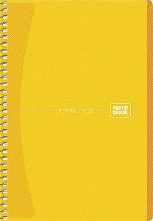 Spirálfüzet, A5, kockás, 80 lap, SHKOLYARYK "Notebook", vegyes