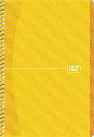 Spirálfüzet, A5, kockás, 80 lap, SHKOLYARYK "Notebook", vegyes