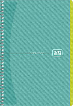 Spirálfüzet, A5, kockás, 80 lap, SHKOLYARYK "Notebook", vegyes