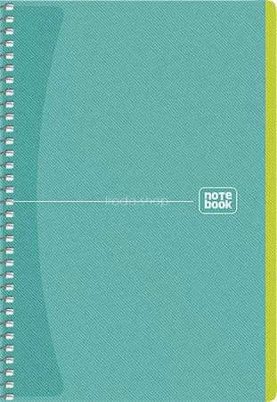 Spirálfüzet, A5, kockás, 80 lap, SHKOLYARYK "Notebook", vegyes