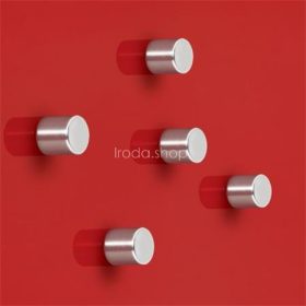   Extra erős, henger alakú mágnes, 5 db SIGEL "SuperDym", ezüst