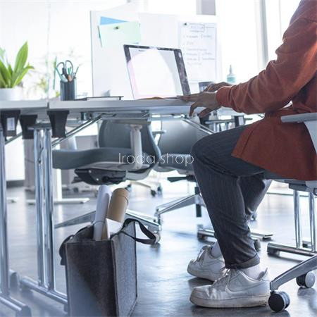 Irodai válltáska, vállpánttal, M méret, 36x28x15 cm, SIGEL "Classic", sötétszürke