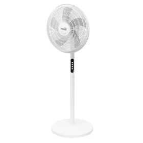   HOME SF16C álló ventilátor, 50 W, 40 cm lapátátmérő, 3 fokozat, oszcillálás funkció, fehér