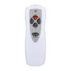 Home SFR 40 3D álló ventilátor, 60 W, 3 fokozat, 40 cm-es lapátátmérő, 3D-s oszcillálás, távirányító, átlátszó lapát, LED kijelző, fehér