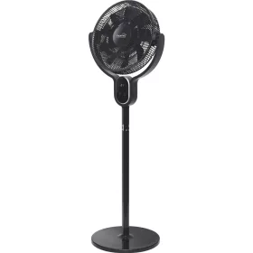   HOME SFT42R állóventilátor, 25 W, 40 cm-es lapátátmérő, 8 sebességfokozat, oszcillálás, LED kijelző