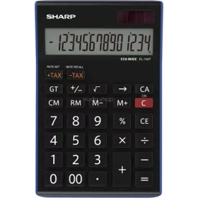   Számológép, asztali, 14 számjegy, SHARP "EL-145TBL"